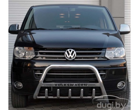 Кенгурятник с надписью "Volkswagen" для VW T6. 